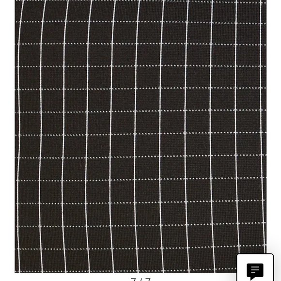 Check Print Long Sleeve Shift Dress - Picture 8 of 8